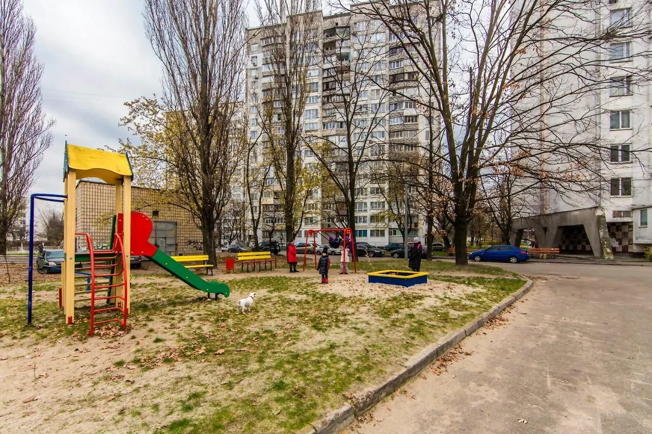 Apartment 2 Bedrum Next To The Subway Near Kyoto Park Kyiv